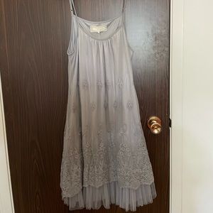 Super cute grey summer dress!